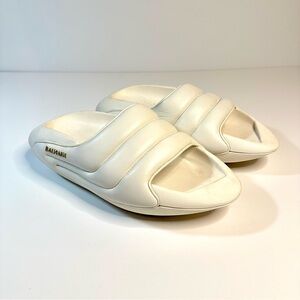 Balmain White B-IT Mules Men’s 7  Women’s 9